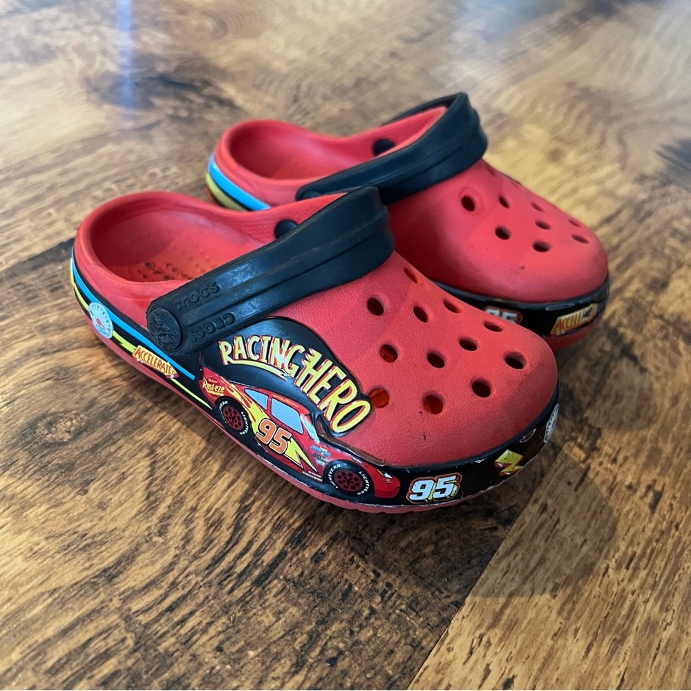 Disney Cars Lightning McQueen Crocs